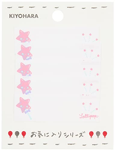 清原 KIYOHARA お気に入りシリーズ ネームラベルSS キャンディ 5枚入り MOW814