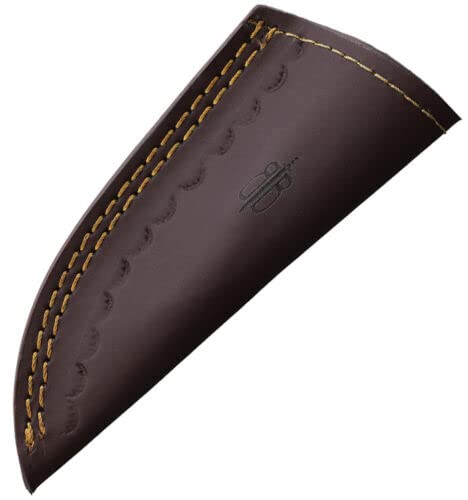 Bucknbear Custom Handmade Fixed Blade Damascus Mini Skinner Knife (Walnut Wood Handle) #TOP2