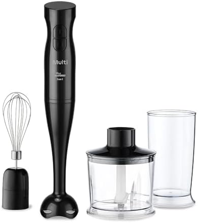 Mixer Duo Turbo 3 em 1 220V 200W Inox com Copo e Processador Mult...