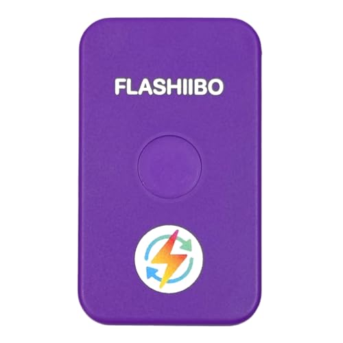 Image of Flashiibo Recharge Purple v2, NFC Tag Emulator, 5 Save Lots, Unlimited Rewrite, UID Regen
