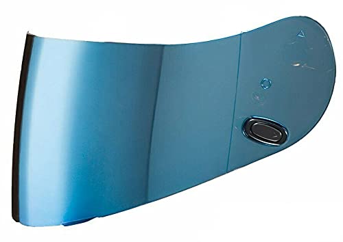HJC Helmets HJ-09 Unisex-Adult Full-Face-Helmet-Style Replacement Helmet Face Shield (Blue,One Size)