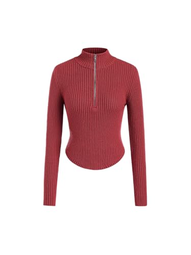 Image of CIDER Women's Rib Knit Long Sleeve Sweater