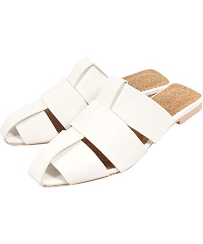 サンダル ワイドメッシュフラットサンダル