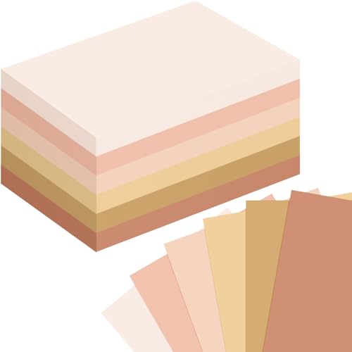 300 Pcs Blank Index Cards Thick Card Stock, 2 x 3 Inch, Yellow Series