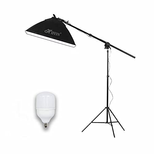 HIFFIN® SL50 TOP Professional Soft Led Photo & Video Light Softbox Lighting Kit for YouTube Videos Shooting, Studio Videography, Portrait Shooting, Product Photography, Studio Lights for Photography HIFFIN® SL50 TOP Professional Soft Led Photo & Video Light Softbox Lighting Kit for YouTube Videos Shooting, Studio Videography, Portrait Shooting, Product Photography, Studio Lights for Photography