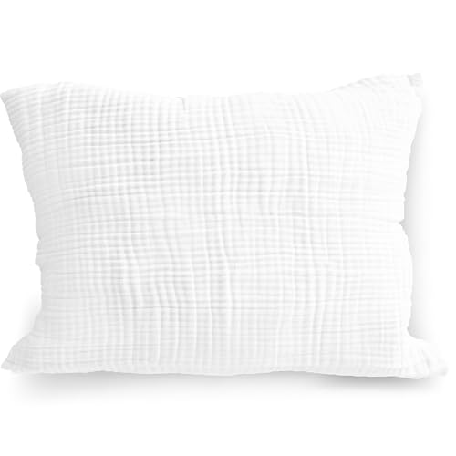 PinkZebra Funda de almohada de muselina