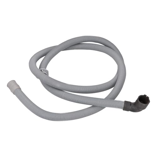 easyPART Kompatibel/Ersatz für EUROPART 10027566 Ablaufschlauch Abpumpschlauch 2,25m Geschirrspüler Spülmaschine Alternativ Electrolux AEG 14000357101/9 Endstücke gewinkelt/gerade Durchmesser 30/22mm