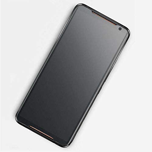 Careflection Premium Real Edge to Edge Matte Anti Glare Frosted Gaming Tempered Glass Screen Guard Protector Case Friendly Full Coverage Glue Anti-fingerprint For ASUS ROG Phone 5 5s Series (Black)