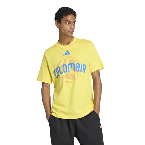 T-shirt adidas Men's FIFA World Cup 26™ Colombia, Impact Yellow, Large