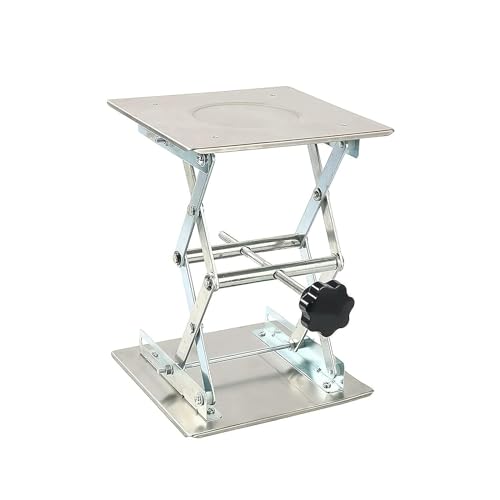 Lab-lift lifter FreeTec table élévatrice ciseaux inox support de laboratoire
