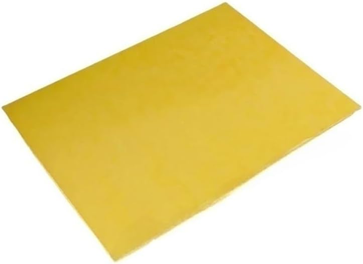 Epoxy Resin Board, 1pc 3240 FR4 Epoxy Resin Board Multicolor Multiple Sizes For Construction(Yellow,330X500X0.5MM)