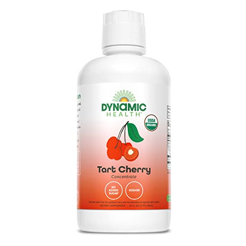 Dynamic Health Organic Tart Cherry Juice, Unsweetened 100% Juice...