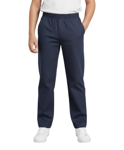 unik Boy's Uniform All Elastic Waist Pull-on Pants...