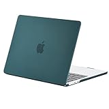 EooCoo Case compatible for M3 M2 Macbook Air 13.6 inch A3113 A2681 with Touch ID, 2022 2024 Release, Plastic Hard Shell, Matte Surface, Deep Teal