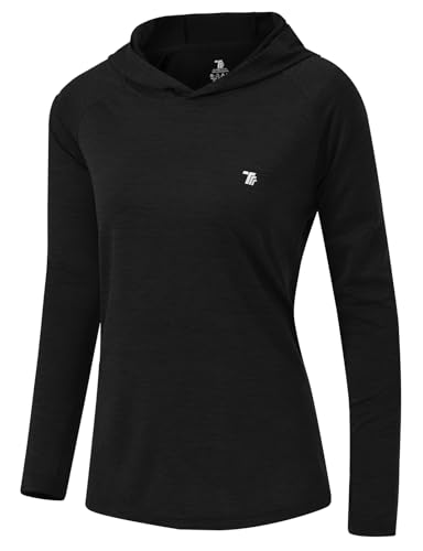 donhobo Damen Sport Shirt Langarm Laufshirt Pullover Sweatshirts Fitness...