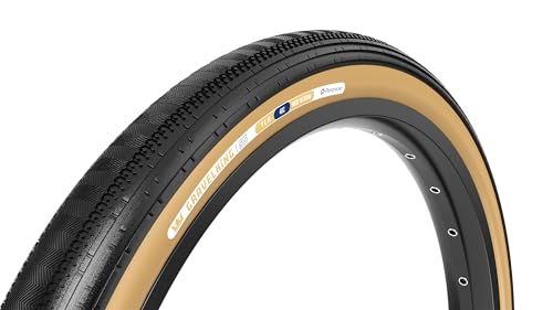 Panaracer Gravelking Semi Slick TLR Tubeless Ready Folding Gravel Bike Tyres 700c | Fast-Rolling SS with ZSG Compound & TuffTex Casing | Enhanced Control on Rough Road & Fire Trails | 700x40c Tyres