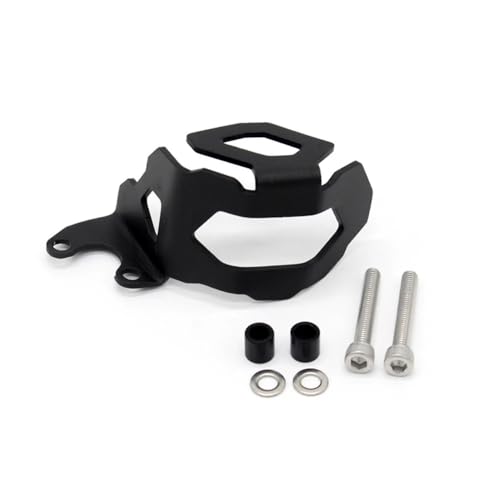 Couvercle réservoir frein F800GS, accessoires protection pompe fluide et tasse huile moto