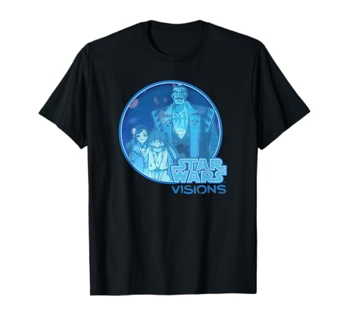T-shirt Star Wars Visions imprimé graphique haute définition coupe confort