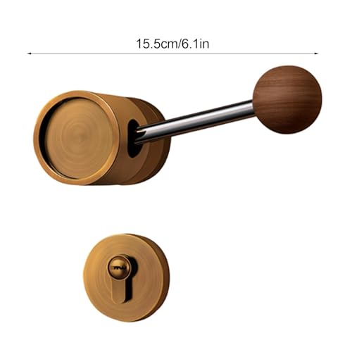 Ensemble de serrures de porte pour chambre et intimité préservée - 6