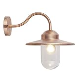 💡 VIELSEITIG EINSETZBAR - Natürlich müssen Sie die Lampe nicht zwingend außen anbringen. Gerade in einer umgebauten Scheune oder im Gewölbekeller verleiht diese Lampe eine tolle Atmosphäre.