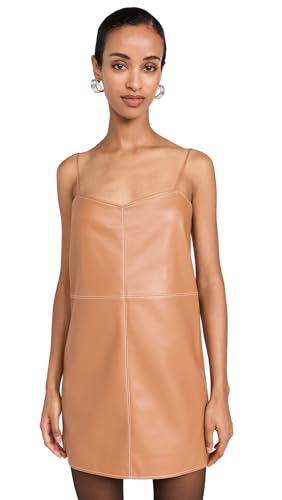 ALEXIS Women's Amery Short Dress, Saddle, L at Amazon Women's Clothing store
