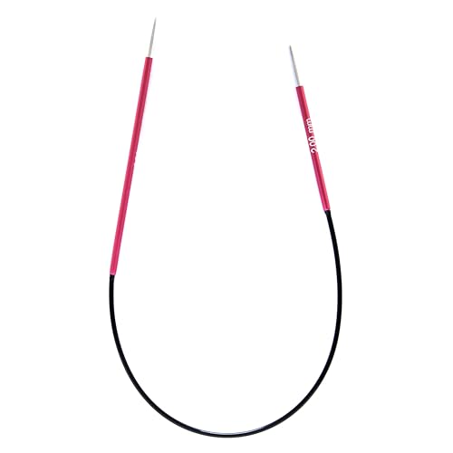 Prym K47050 Aiguilles à Tricoter circulaires, Métal, Rose, 25cm /...