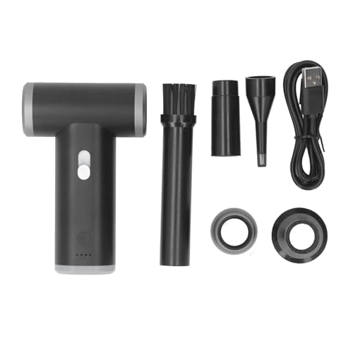 Respicefinem Rechargeable Cordless Air Blower Portable USB 110000RPM Brushless Mini Electric Air Duster Ideal for Car Computer Cases Keyboards Fans and Inflating Swimming Rings