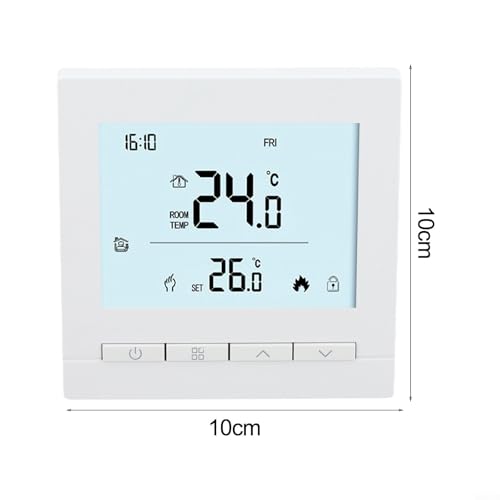 Thermostat intelligent WiFi Tuya pour chaudière gaz et chauffage eau programmable - 3