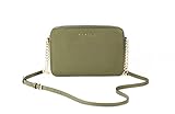 Michael Kors Jet Set - Bandolera para mujer, Verde (Duffle), Large