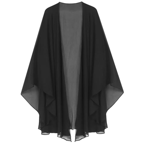 Châle en mousseline douce Gcroet pour robe de soirée et mariage