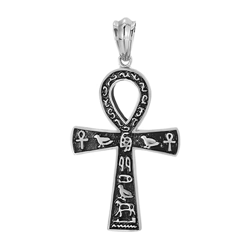 Accessoire collier d'amulettes vintage argent pour femmes et hommes