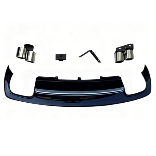 Difusor trasero S4 para Audi A4 B8.5 Sline acabado PP de alta resistencia al impacto