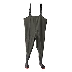 Entatial Kous Voet Vissen Steltjes, Dikke Absorberende Verzegelde Flexibele Antislip Vissen Wader Broek Comfortabel met Riem Bevestiging Clip voor Visserij