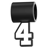 Willtok Number Pendants for Baseball Necklace and All Sports, Pick Your Numbers Today, Number - 4