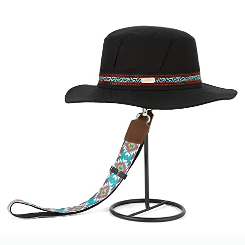 Feather Fedora Hats for Women&Men Wide Brim Fedora Elegant Sun Hats Womens Fedora Hat Sombreros para Hombres Formal (US, Alpha, One Size, FK42 Black)