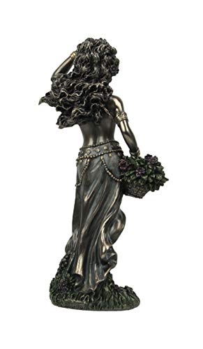 Estatua Aja Orisha de Bosque y Hierbas Bronce 8.5 in miniatura 4