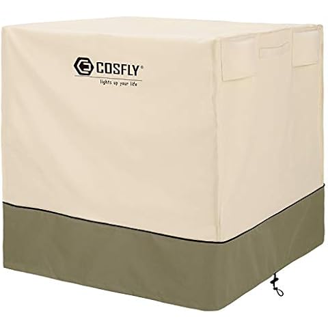 COSFLY Air Conditioner Cover for Outside Units-Durable AC Cover Square Fits up to 32 x 32 x 36 inches Cover