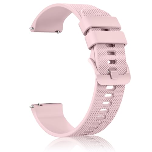 Recopilación de fossil smartwatch gen los mejores 5. 44 Bandas de silicona de 22 mm compatibles con Fossil Gen 6 de 44 mm / Gen 5E de 44 mm / Gen 5 LTE / Carlyle/Garrett/Julianna reloj inteligente de silicona suave de liberación...