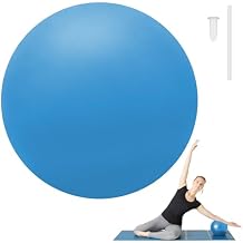 Small Pilates Ball 9 Inch Small Exercise Ball Mini Workout Yoga Balls for Gym Yoga, Core Training, Fitness, Workout, Stability, Improves Balance
