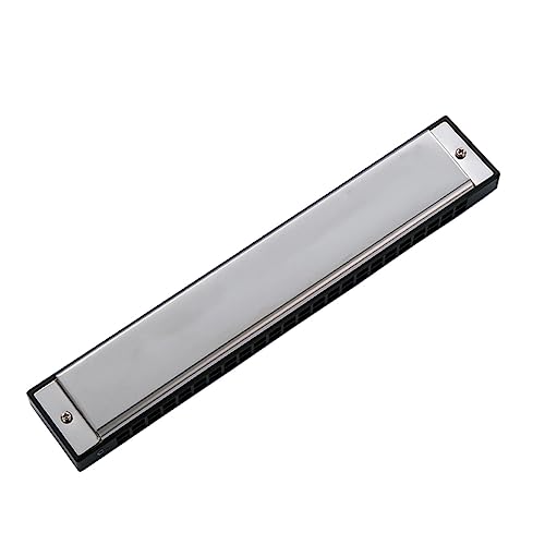 PacuM Harmonica par Instrument Clé Tremolo Harmonica 24 Trous Laiton Anches Harpe Bouche Orgue C Clé Peigne Bois Instruments De Musique Argent Harmonica - Les Beatles, Paul McCartney, John Lennon, RIngo Starr, George Harrison PacuM Harmonica par Instrument Clé Tremolo Harmonica 24 Trous Laiton Anches Harpe Bouche Orgue C Clé Peigne Bois Instruments De Musique Argent Harmonica