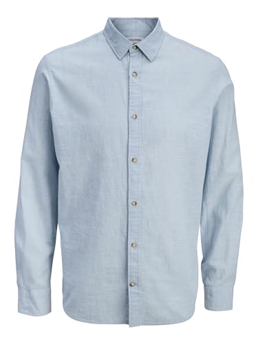 Jjesummer Linen Blend Shirt L/S Sn – Ansicht 1