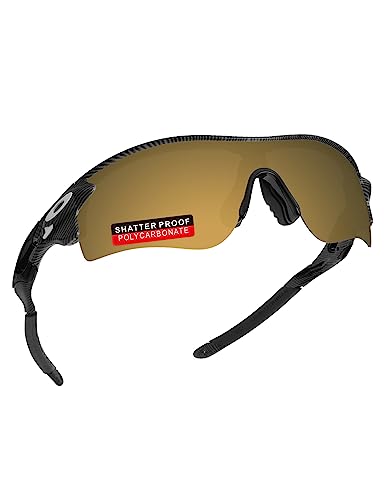 Image of PRO+ Polycarbonate Replacement Lenses & Rubber Kits for Oakley RadarLock Series Sunglasses