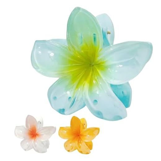 Pinzas Para El Cabello Con Flores, 3 Pinzas Para El Cabello Con Forma De Flor De Huevo, Horquillas Hawaianas De Plumeria Para Mujeres, Pinzas Para El Cabello Con Flores De Verano En La Playa