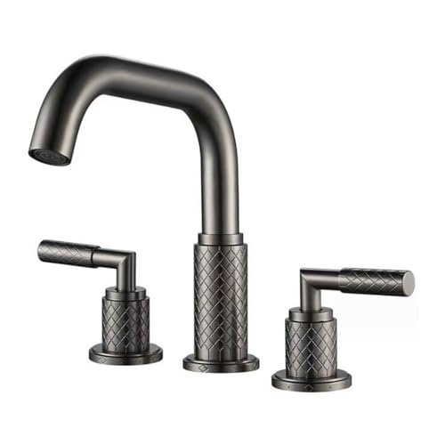 Robinet mitigeur de lavabo pivotant en laiton pour une maison chaleureuse