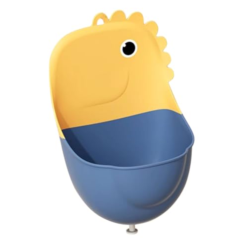 ノーブランド品 男の子用壁掛け小便器 トイレトレーニング 幼児用スタンド式尿便器 漫画デザイン 大容量で掃除簡単 家用省スペース