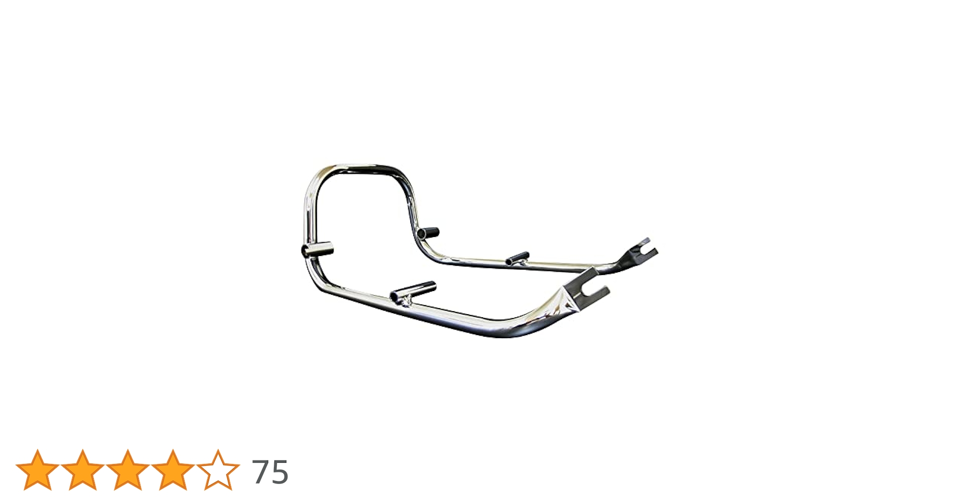CB250Tタンデムバー グラブバー タンデムグリップ メッキバーテックス CB250T/CB400T ホーク2 タンデムバー グラブバー タンデム