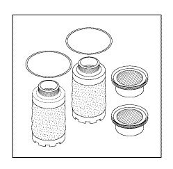 Compresor PM Kit para Dental-EZ/Custom Air/Ramvac CMK076