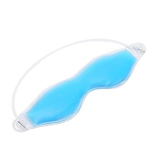 Parche para los ojos Reutilizable Summer Ice Cooling Gel Sleeping Eye Cover para eliminar los círculos oscuros y calmar…