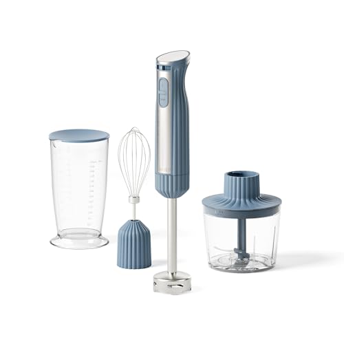 Guzzini Sous Chef frullatore immersione c.accessorio,navy bl.