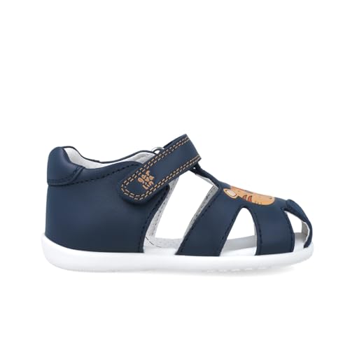 Sandale Garçon Garvalín 252316 chaussure été enfant avec bride réglable et cuir souple